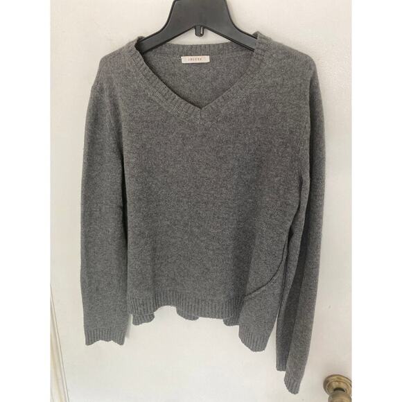 iBlues women’s gray knit sweater wool cashmere blend size L - Picture 1 of 4